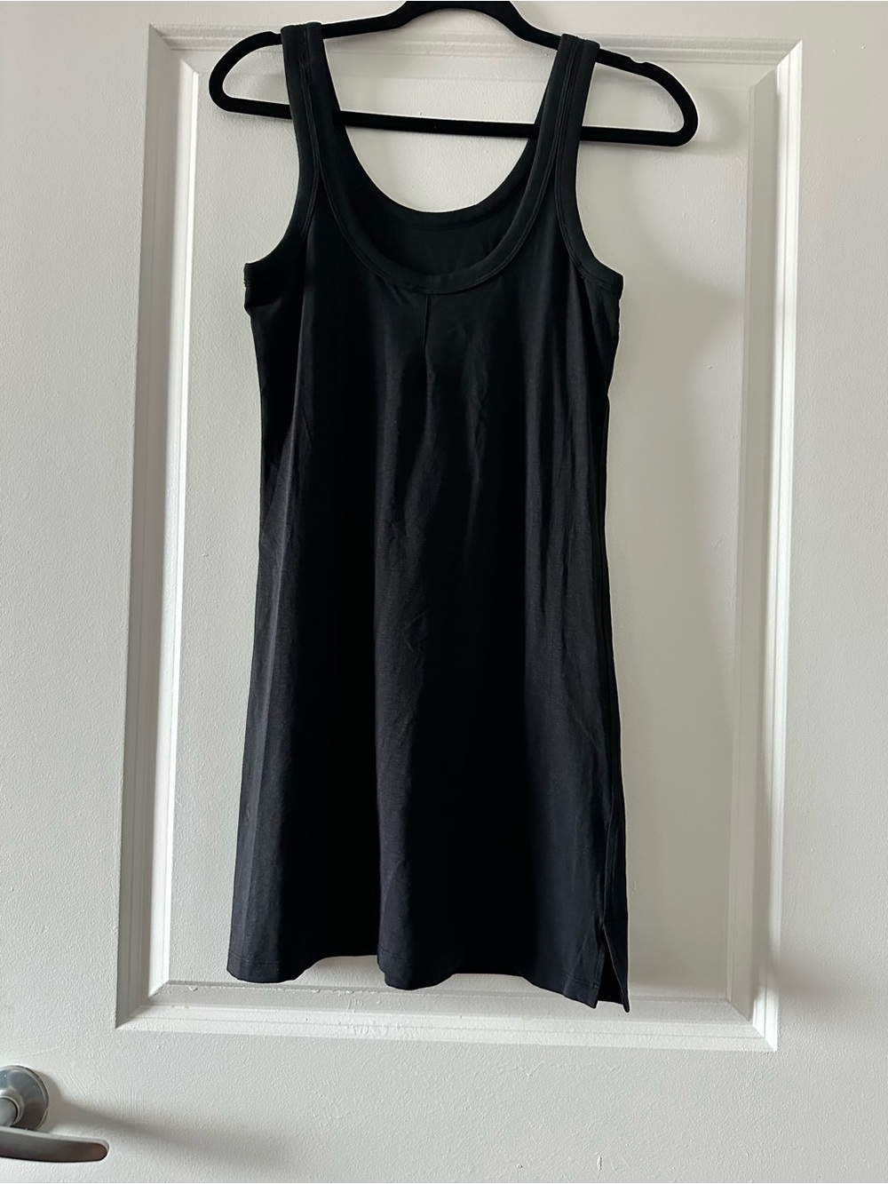 lululemon athletica Black Tank Mini Dress